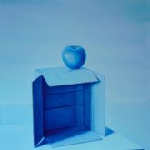 Manzana azul
